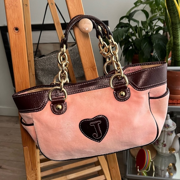 Y2K Juicy Couture "Pretty Thing" Mini Velour Bag - Picture 2 of 14